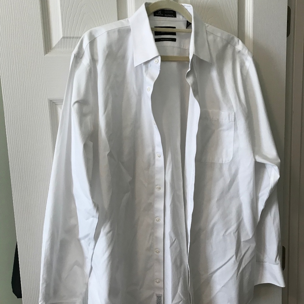White button down shirt